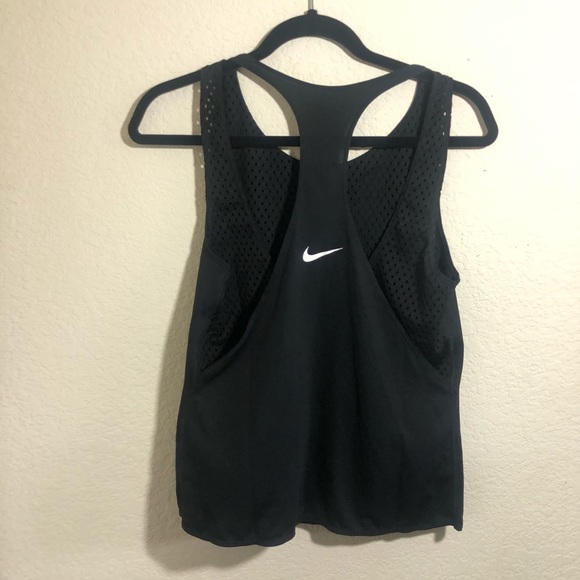Nike Tops - Nike Reversible Mesh Racerback Tank Top XS Black